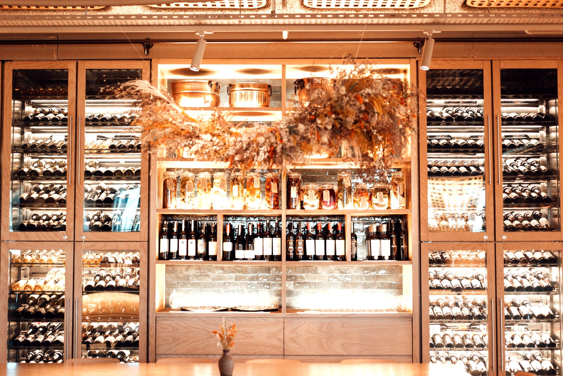 A whiskey-forward bar